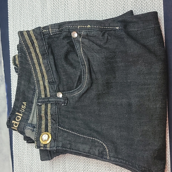 L.A. Idol Jeans Junior's Size 11 Denim Noot Cut - Picture 1 of 9